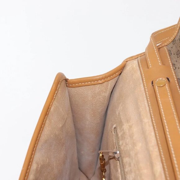 GUCCI Micro GG Supreme Shoulder Bag PVC Beige Gold 004 106 0146 Auth 149323 - Picture 12 of 16